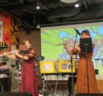 アレアレア立川で演奏する奥村先生と尾田先生